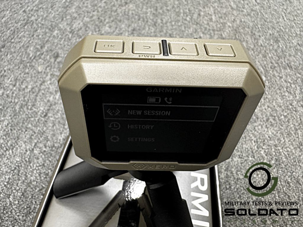 Jak nastavit přístorj Garmin XERO C1 Pro