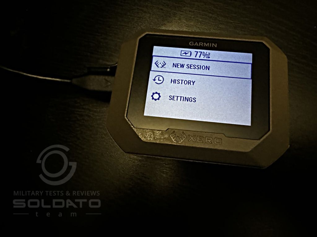 Jak dlouho se nabíjí Garmin XERO C1 Pro