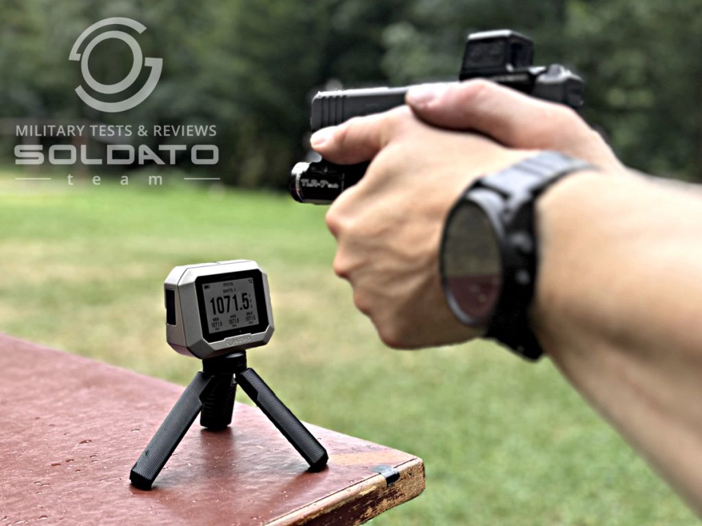 Garmin na střelnici