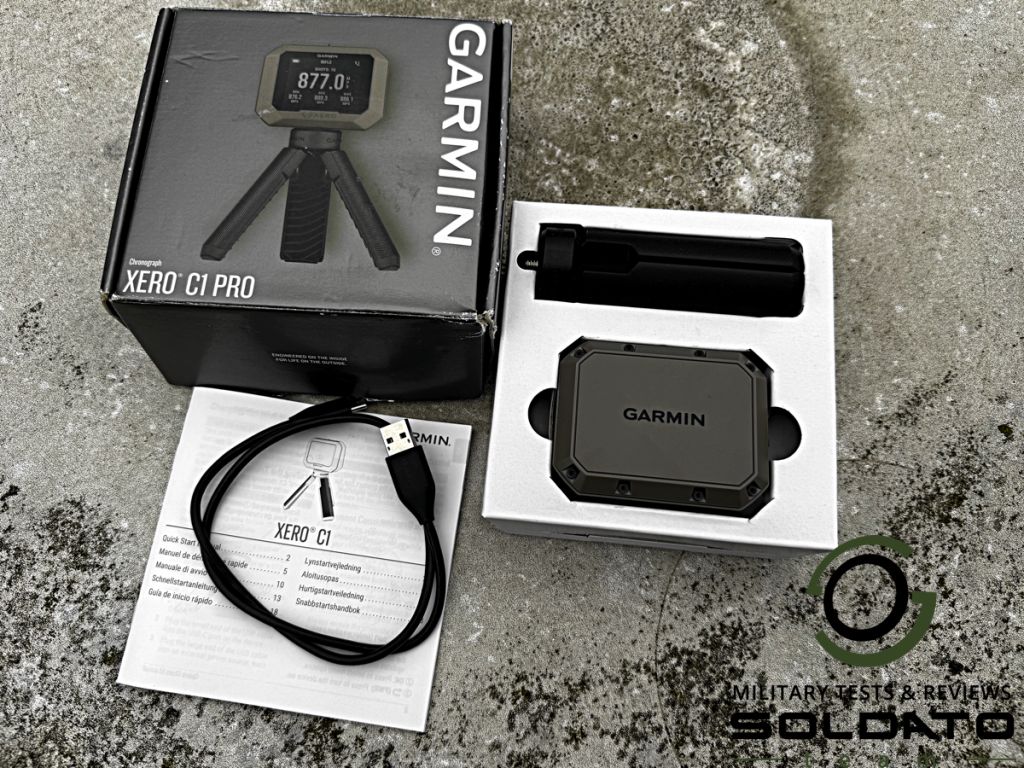 Co obsahuje balení Garmin XERO C1 Pro